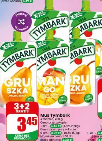 Dino Mus Tymbark oferta