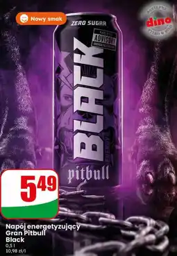 Dino Black Napój energetyzujący Gran Pitbull oferta