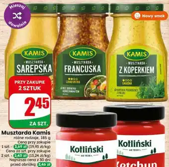 Dino Musztarda Kamis oferta