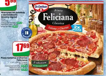 Dino Pizza Salame e Chorizo Feliciana oferta