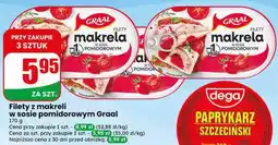 Dino Filety z makreli w sosie pomidorowym Graal oferta