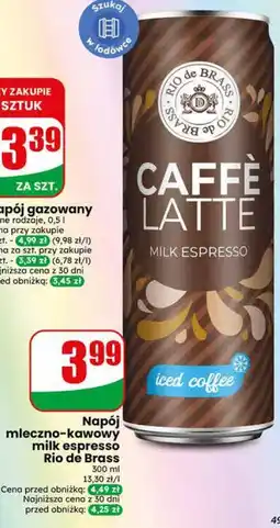 Dino Napój mleczno-kawowy milk espresso Rio de Brass oferta