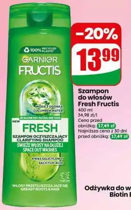 Dino Garnier Fructis Szampon do włosów Fresh Fructis oferta