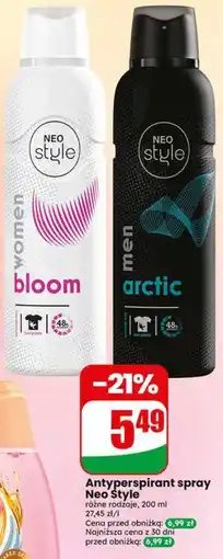Dino Antyperspirant spray Neo Style oferta