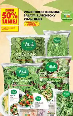 Biedronka Wszystkie chłodzone sałaty i lunchboxy Vital Fresh oferta