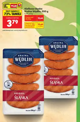 Biedronka Kiełbasa śląska Kraina Wędlin oferta