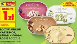 Biedronka Lody familijne Carte d'Or oferta