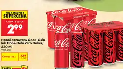 Biedronka Napój gazowany Coca-Cola lub Coca-Cola Zero Cukru oferta