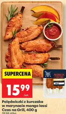 Biedronka Polędwiczki z kurczaka w marynacie mango lassi Czas na Grill oferta