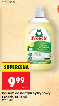 Biedronka Balsam do naczyń cytrynowy Frosch oferta