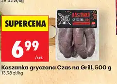 Biedronka Kaszanka gryczana Czas na Grill oferta