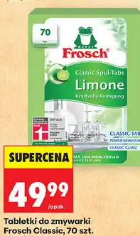 Biedronka Tabletki do zmywarki Frosch Classic, 70 szt oferta