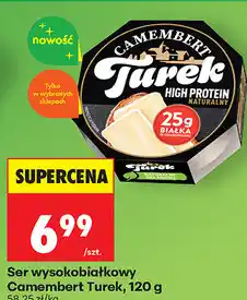 Biedronka Ser wysokobiałkowy Camembert Turek oferta