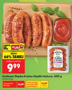 Biedronka Kiełbasa Śląska Kraina Wędlin Nature oferta