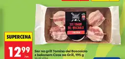 Biedronka Ser na grill Tomino del Boscaiolo z bekonem Czas na Grill oferta
