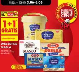 Biedronka WSZYSTKIE MASŁA oferta