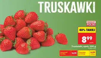Biedronka Truskawki, opak oferta