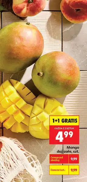 Biedronka Mango dojrzałe, szt oferta