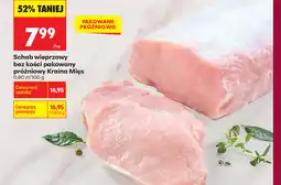 Biedronka Schab wieprzowy bez kości pakowany próżniowo Kraina Mięs oferta