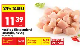 Biedronka Kostka z fileta z piersi kurczaka oferta