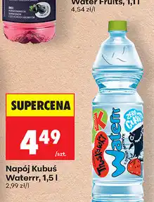 Biedronka Napój Kubuś Waterrr oferta