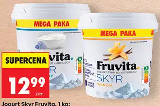 Biedronka Jogurt Skyr Fruvita oferta