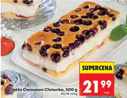 Biedronka Ciasto Owocowa Chmurka oferta