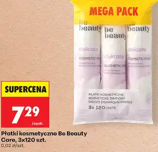 Biedronka Płatki kosmetyczne Be Beauty Care, 3x120 szt oferta
