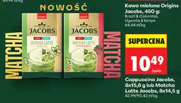 Biedronka Cappuccino Jacobs lub Matcha Latte Jacobs oferta