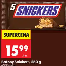 Biedronka Batony Snickers oferta