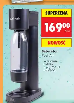 Biedronka Saturator PushAir Dafi oferta