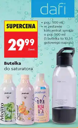 Biedronka Butelka do saturatora Dafi oferta