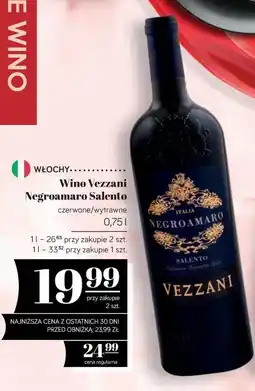 Polomarket Wino Vezzani Negroamaro Salento oferta