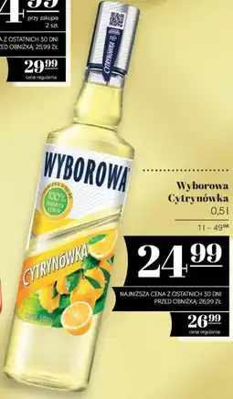 Polomarket Wyborowa Cytrynówka oferta