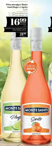 Polomarket Wino musujące Monte Santi Hugo lub Spritz oferta