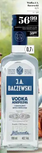 Polomarket Wódka J.A. Baczewski oferta