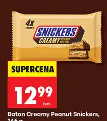 Biedronka Baton Creamy Peanut Snickers oferta