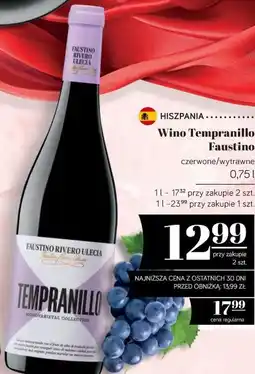 Polomarket Wino Tempranillo Faustino oferta