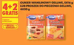 Biedronka Cukier wanilinowy Gellwe, 5x16 g lub proszek do pieczenia Gellwe, 4x30 g oferta