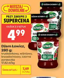 Biedronka Dżem Łowicz oferta