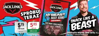 Przekąska mięsna: Beef Jerky