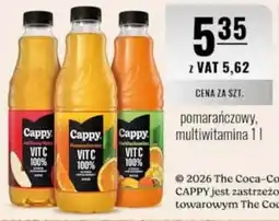 Eurocash Nektar: Cappy pomarańczowy, multiwitamina oferta