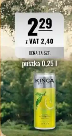 Eurocash Napój: Kinga Sparclino puszka oferta