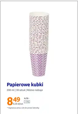 Action Papierowe kubki oferta