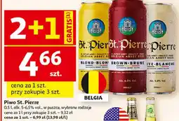 Auchan Piwo blanche St. Pierre oferta