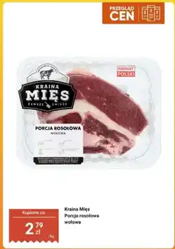 Biedronka Porcja rosołowa wołowa Kraina Mięs oferta