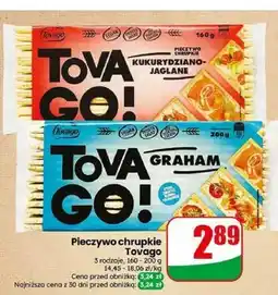 Dino Pieczywo chrupkie kukurydziano-jaglane Tovago oferta