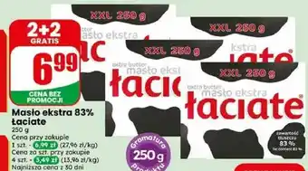 Masło ekstra 83% Łaciate XXL