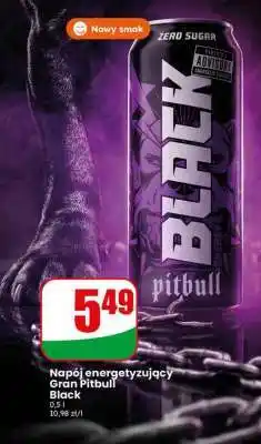Dino Napój energetyzujący Gran Pitbull Black oferta