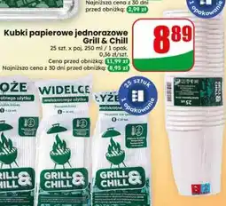 Dino Kubki papierowe jednorazowe Grill & Chill oferta